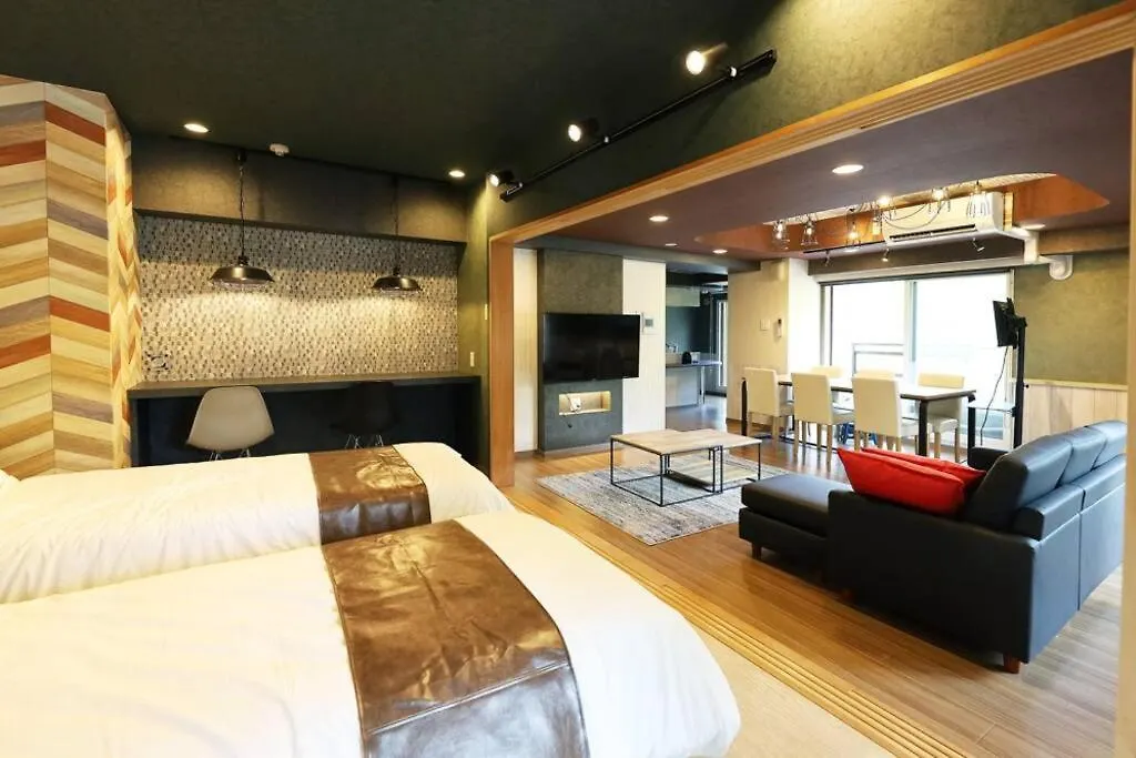 Molinhotels201 -Sapporo Onsen Story- 1L2Room S-Bed8 8Persons 0*, Sapporo