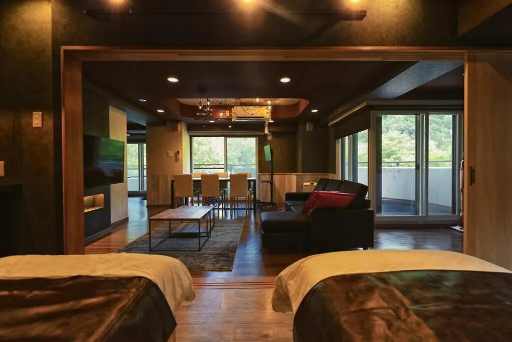 Molinhotels201 -Sapporo Onsen Story- 1L2Room S-Bed8 8Persons Japonia