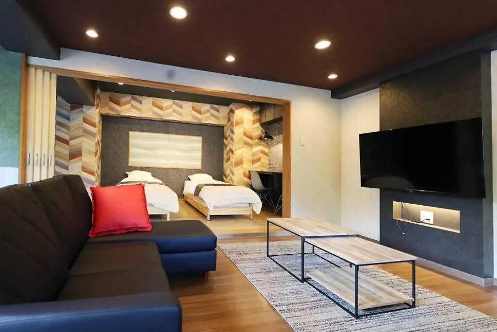 Molinhotels201 -Sapporo Onsen Story- 1L2Room S-Bed8 8Persons Apartment Sapporo